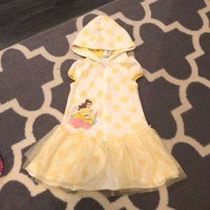 Disney belle swimsuit cover up, 3T